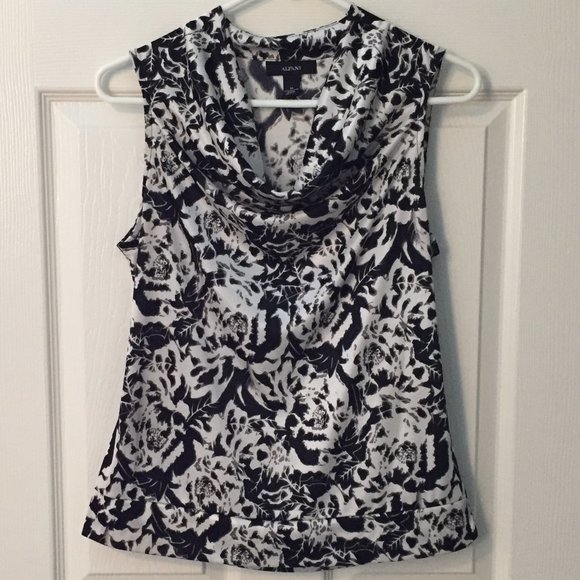 Alfani Tops - Alfani Sleeveless Floral Print Top medium